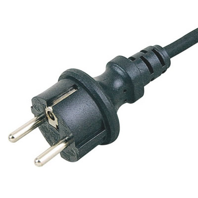 JF-03F VDE IP44 Waterproof Plug